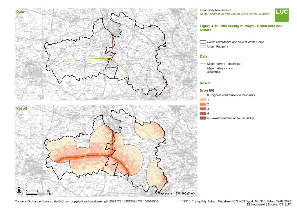 Figure ‎4.16: N08 Seeing railways - Urban data and results 