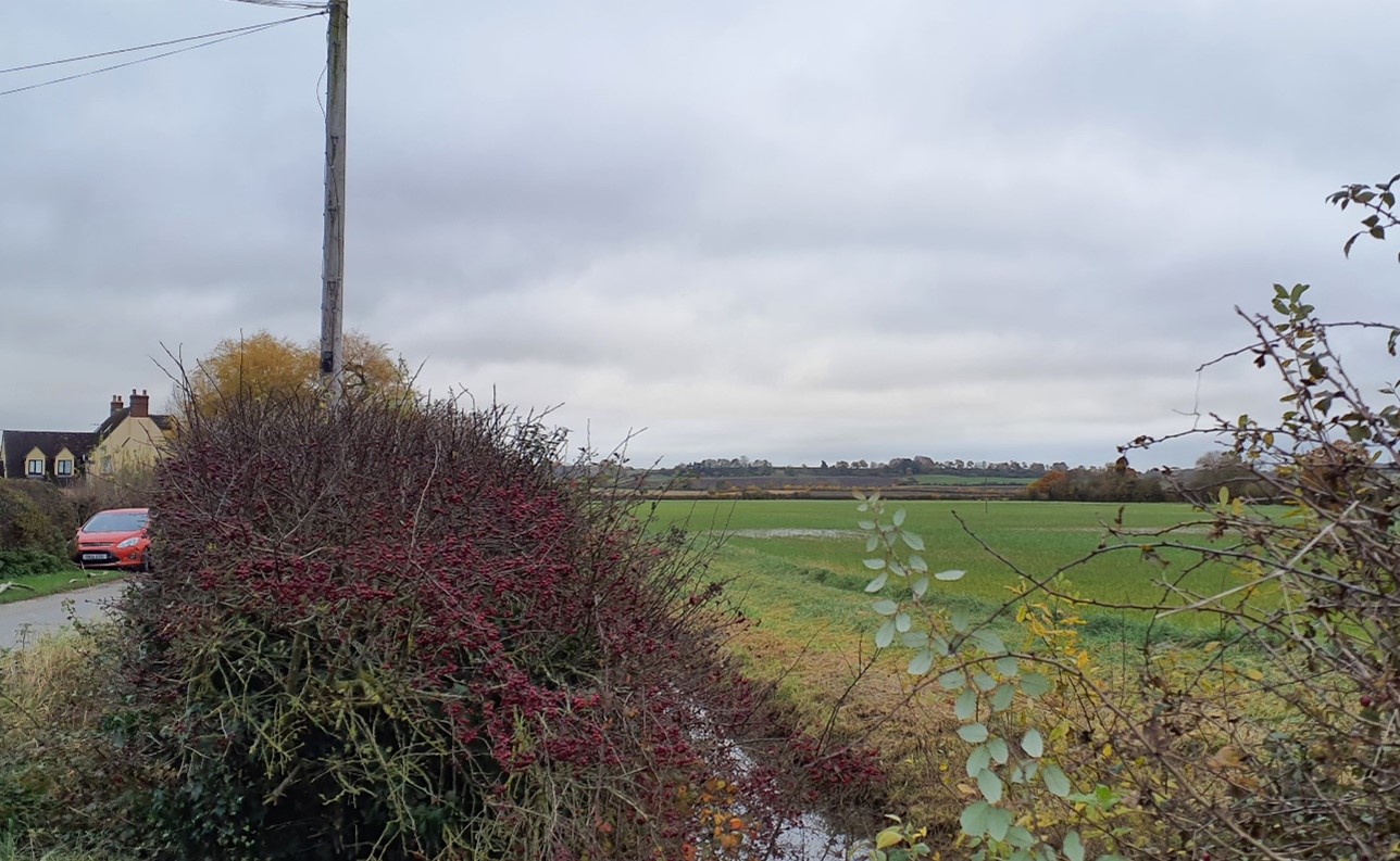 View south to the vale edge slopes(near Crossways)