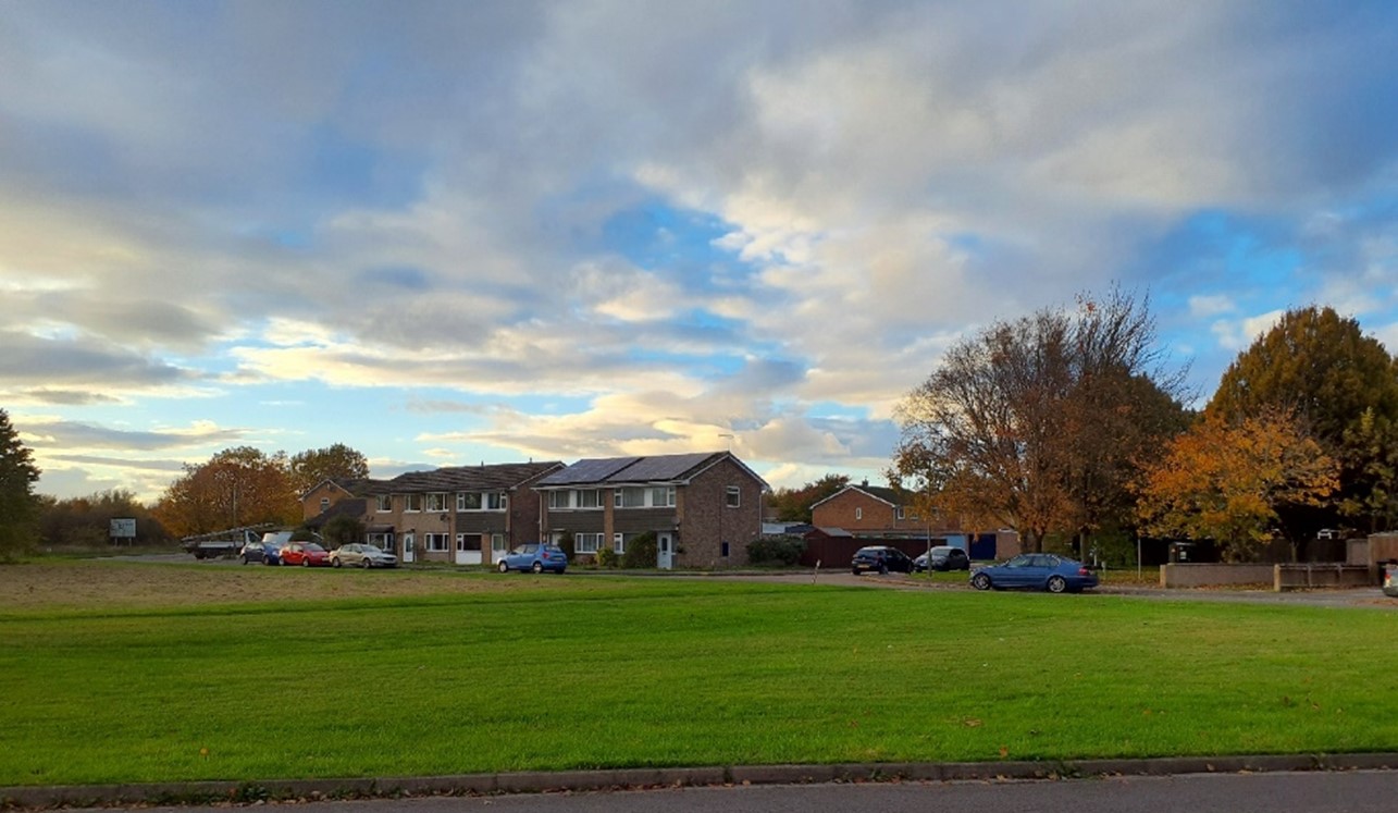 20th century built form around Berinsfield contrasts with rural character
