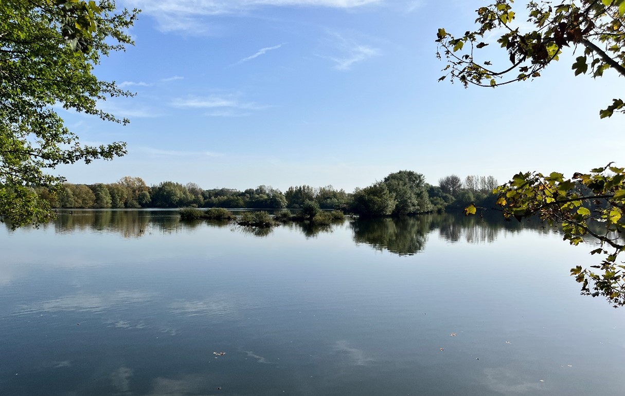 Former gravel pits at Radley Lakes now managed for conservation and recreation