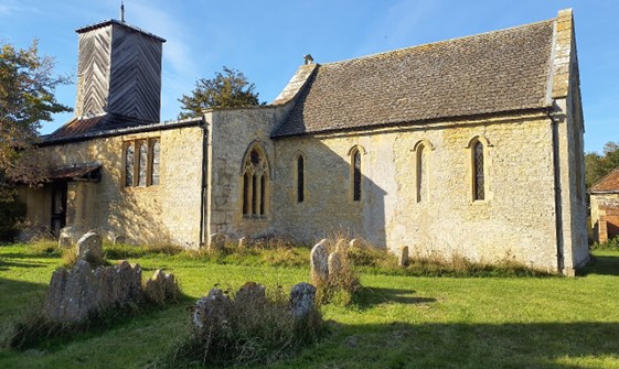 Grade I listed Church of St Mary, Waterperry