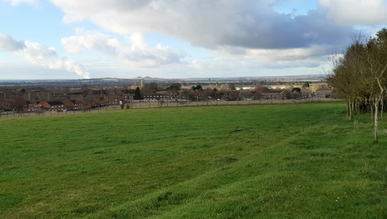 RAF Benson, with Wittenham Clumps in the background