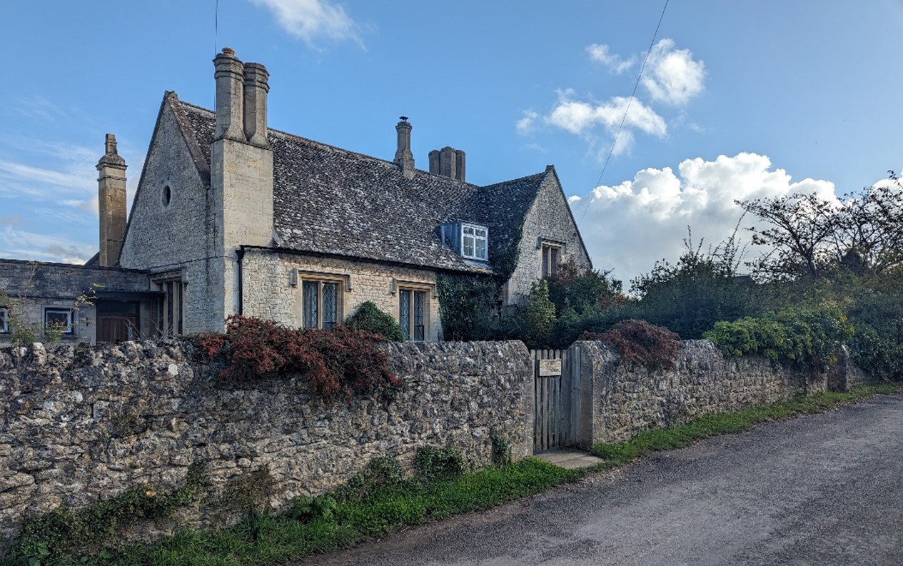 Limestone vernacular in Wytham