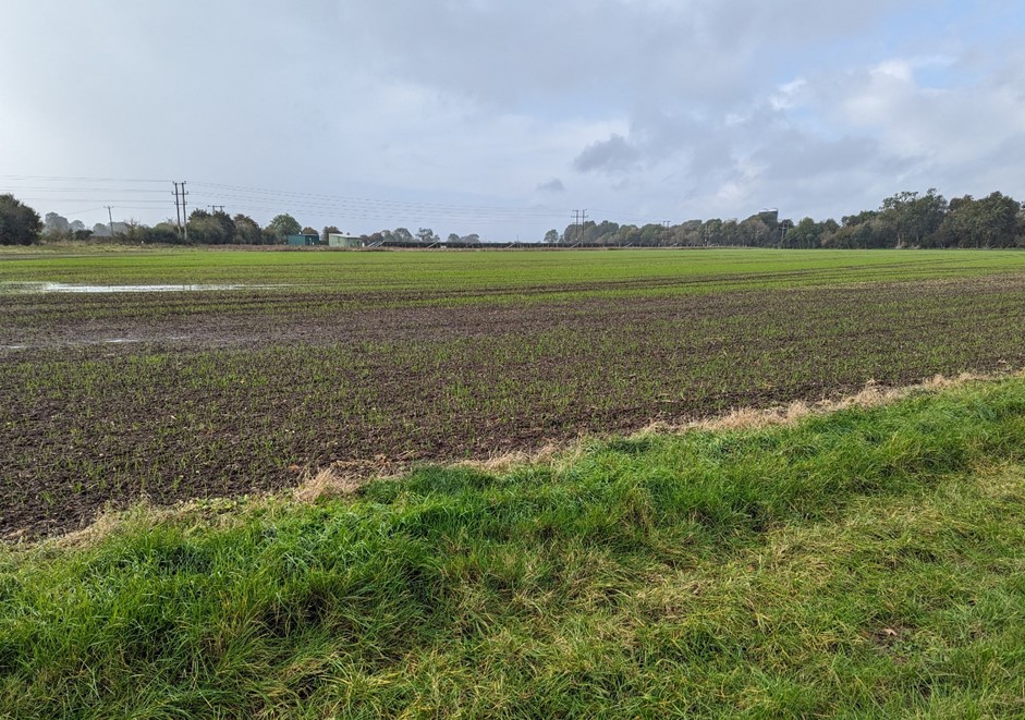 LCA 13A flat fields with solar farm in background